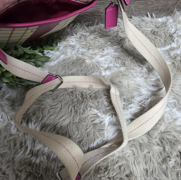 Coach Tattersal Swingpack Crossbody Bag - Picture 8 of 8